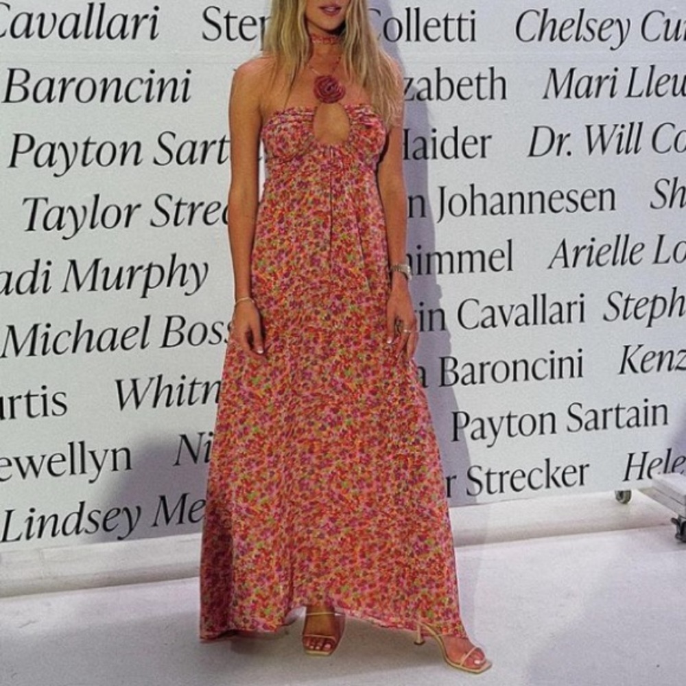 For love and lemons size m Suzette maxi dress